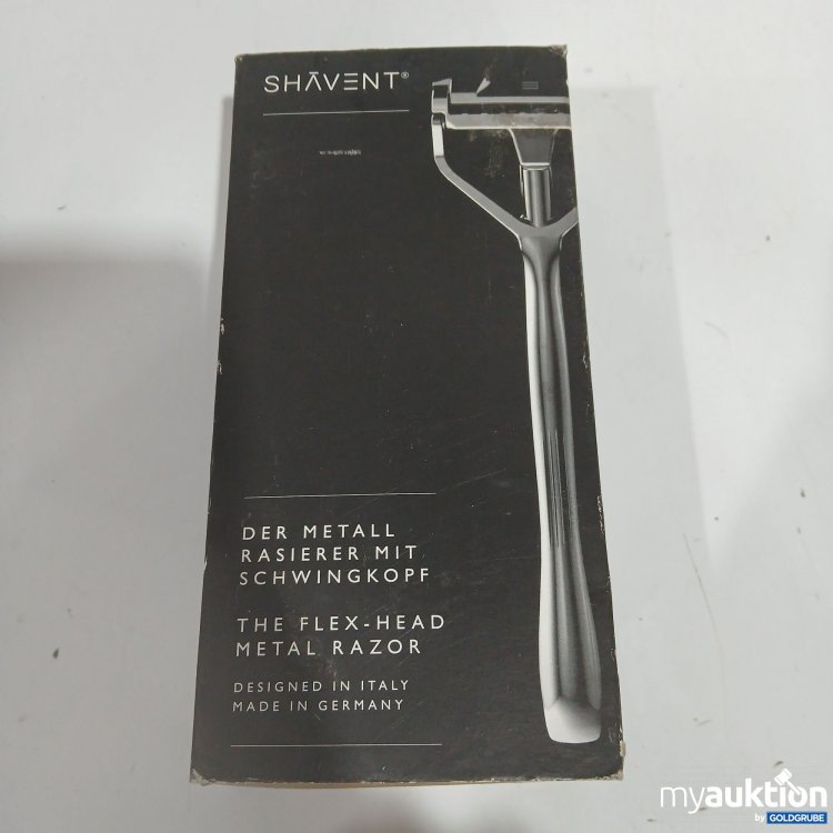 Artikel Nr. 910722: Shavent Metall Rasierer mit Schwingkopf 