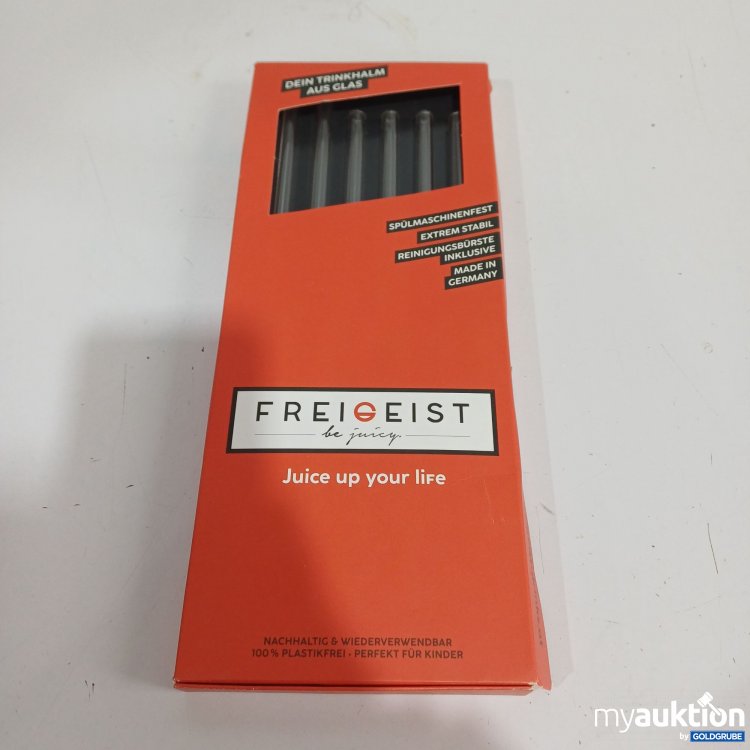 Artikel Nr. 962722: Freigeist Glas Strohhalme 6Stk 