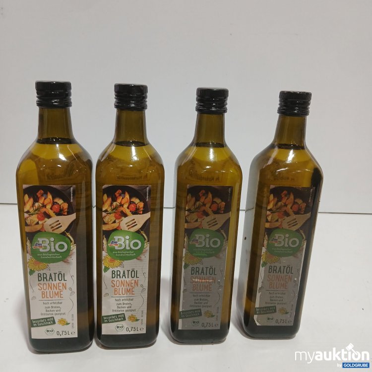 Artikel Nr. 967722: DM BIO Bratöl Sonnenblume 4x75l 