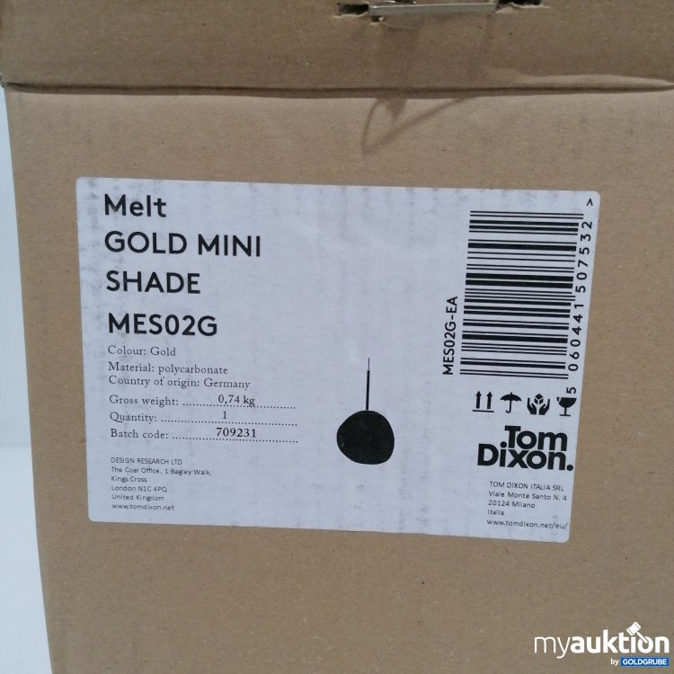 Artikel Nr. 442723 Artikel Nr. 442723: Tom Dixon Melt Golden Shade MES02G