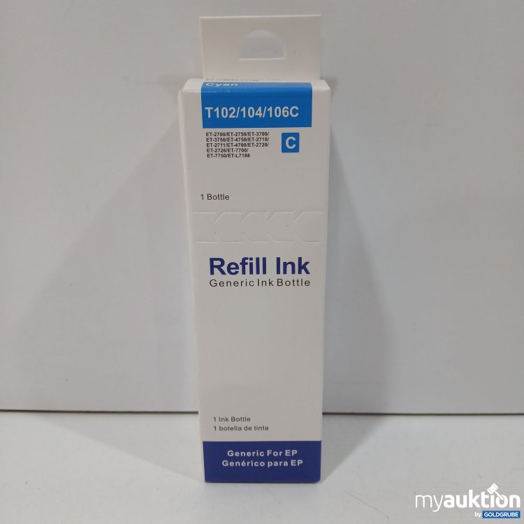 Artikel Nr. 443723: Generic Tinten Flasche 70ml, Cyan, Art.No. C13T03R240