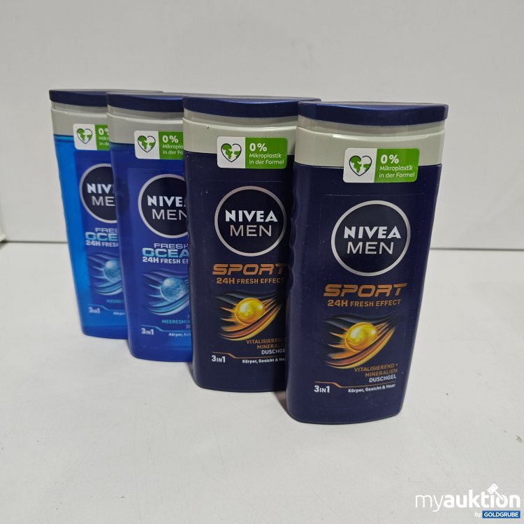 Artikel Nr. 821723 Artikel Nr. 821723: Nivea Men Duschgel 4x250ml