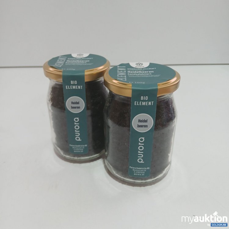Artikel Nr. 844723 Artikel Nr. 844723: Purora Bio Element Heidelbeeren 2x100g