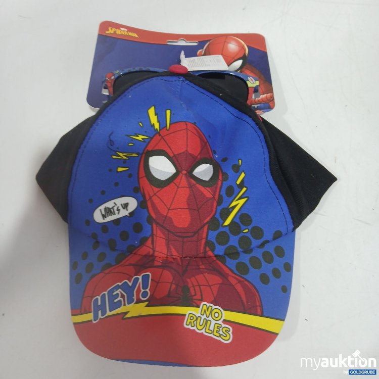Artikel Nr. 868723 Artikel Nr. 868723: Spider Man Kinder Kappe+Sonnenbrille