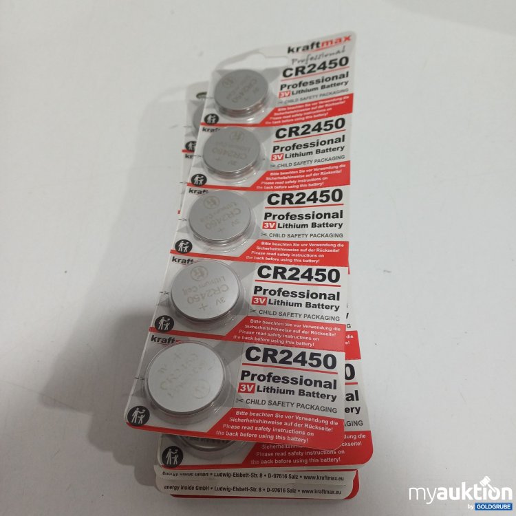 Artikel Nr. 884723: Kraftmax, CR2450, 40Stk.
