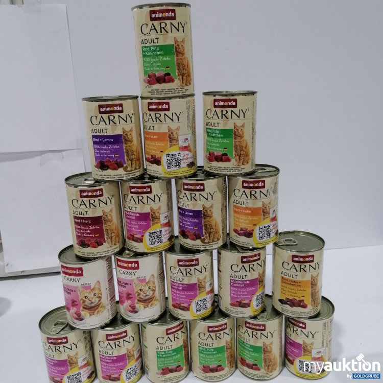 Artikel Nr. 889723: Animonda Carny Adult diverse Sorten 19x400g