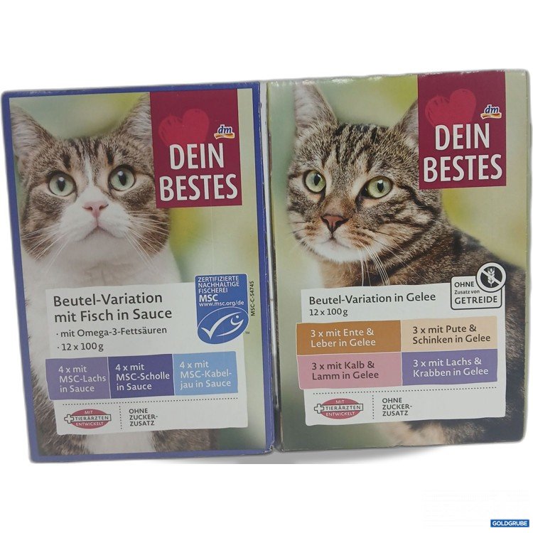 Artikel Nr. 891723: Dein bestes Katzenfutter 2x(12x100g) 
