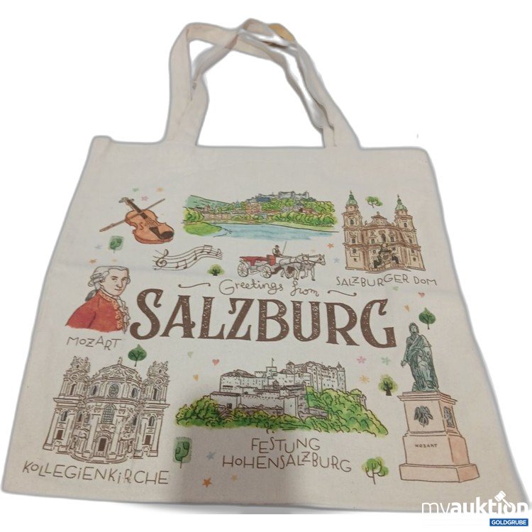Artikel Nr. 961723: Salzburg Baumwolltasche mit Motiv