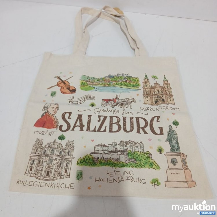 Artikel Nr. 961723: Salzburg Baumwolltasche mit Motiv