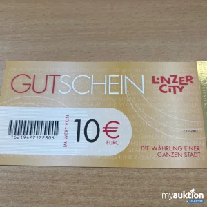 Artikel Nr. 683723: Linzer City Gutschein 10€