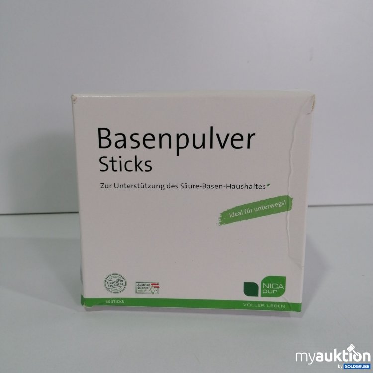Artikel Nr. 515724 Artikel Nr. 515724: Nica Pur Basenpulver Sticks 30 Stiks