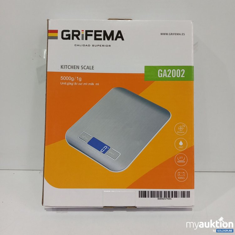 Artikel Nr. 818724 Artikel Nr. 818724: Grifema Küchenwaage GA002
