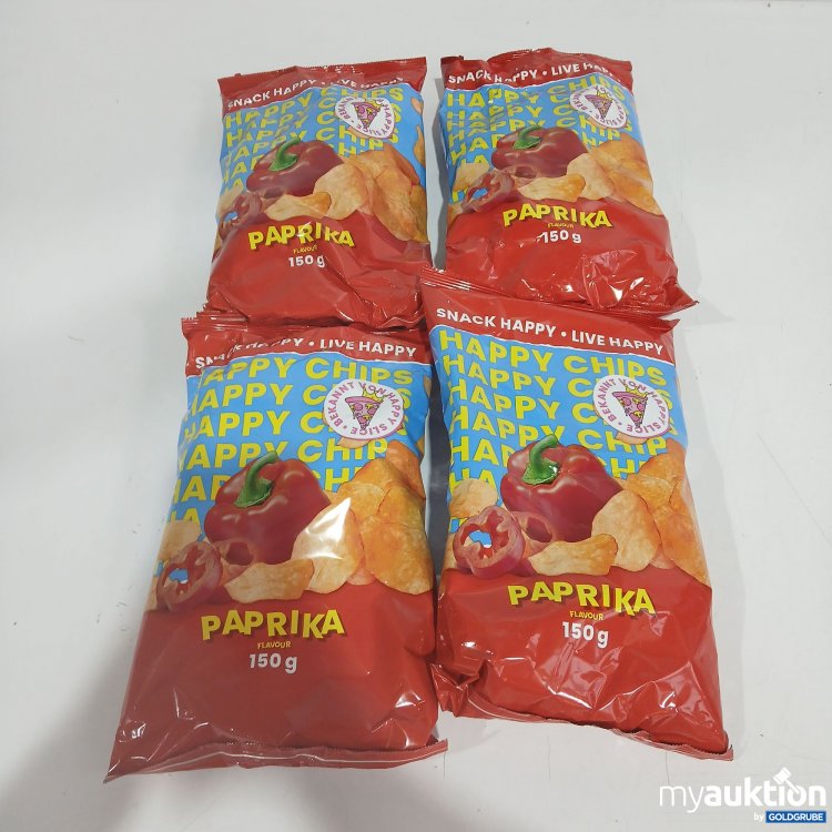 Artikel Nr. 824724 Artikel Nr. 824724: Happy Chips Paprika je 150g