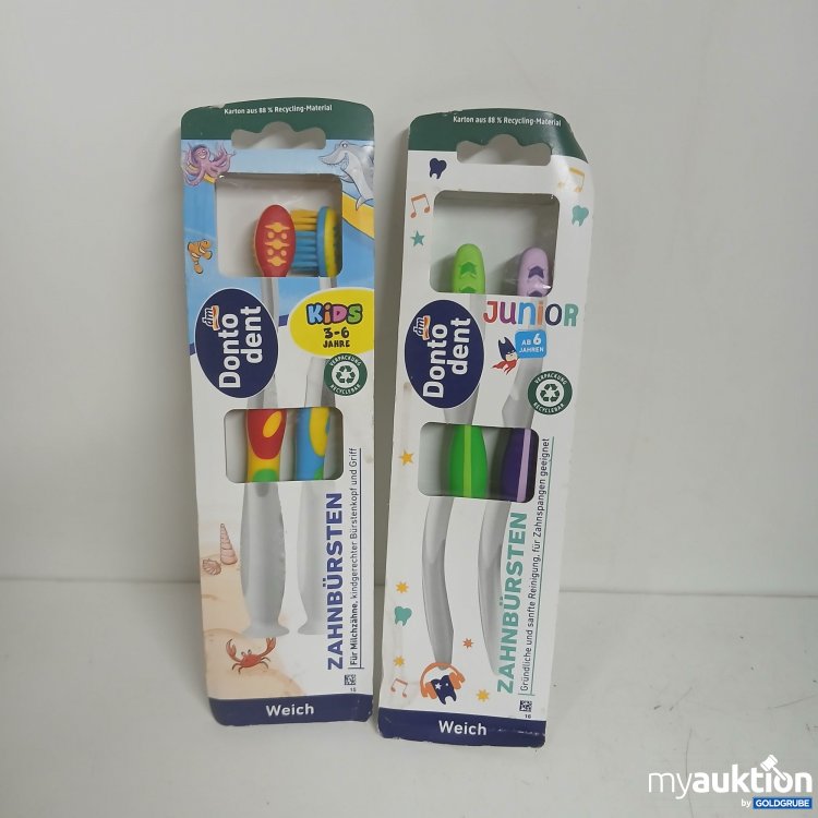 Artikel Nr. 826724 Artikel Nr. 826724: Dontodent Kinderzahnbürsten Set