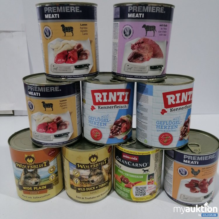 Artikel Nr. 889724 Artikel Nr. 889724: Diverses Hundefutter 9x800g