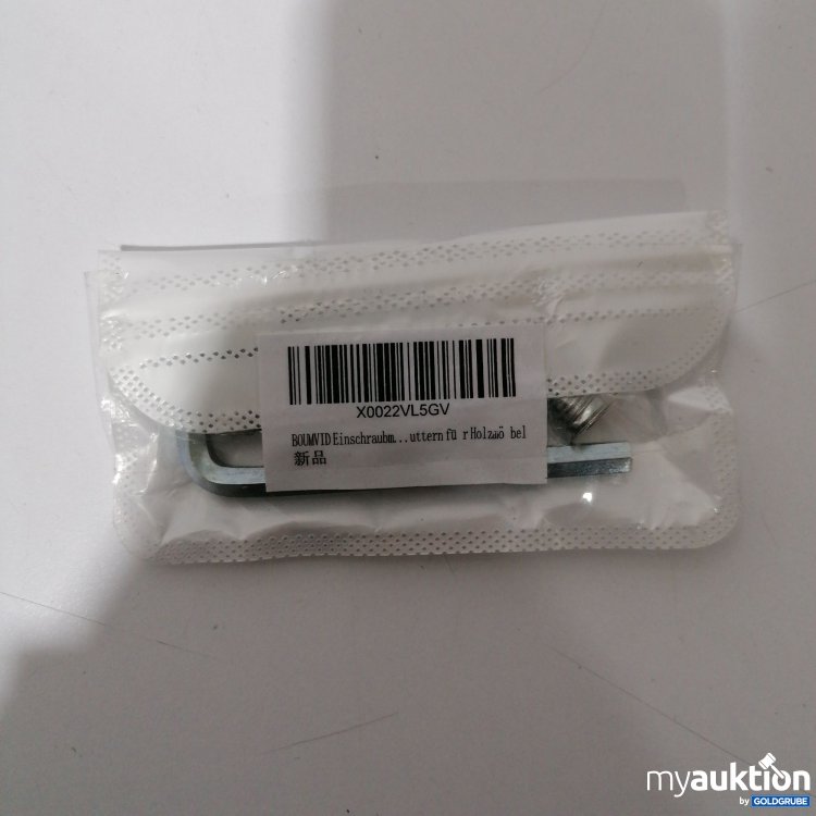 Artikel Nr. 892724: Einschraubmuttern für Holzmöbel