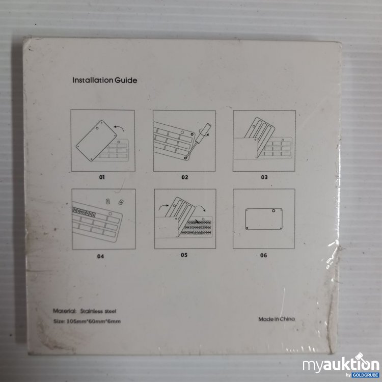 Artikel Nr. 920724: Stainless Steel Installation Guide