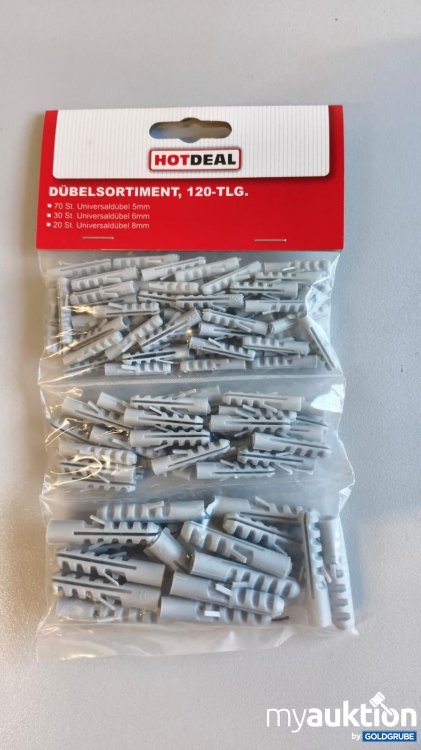 Artikel Nr. 933724 Artikel Nr. 933724: Hotdeal Dübelsortiment 120-TLG.