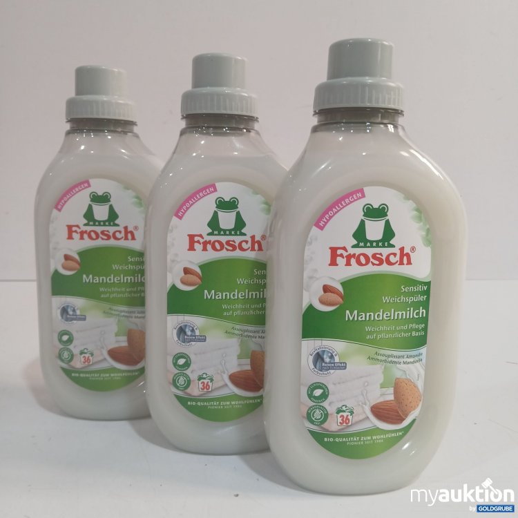 Artikel Nr. 952724 Artikel Nr. 952724: Frosch Sensitiv Weichspüler Mandelmilch je 900ml