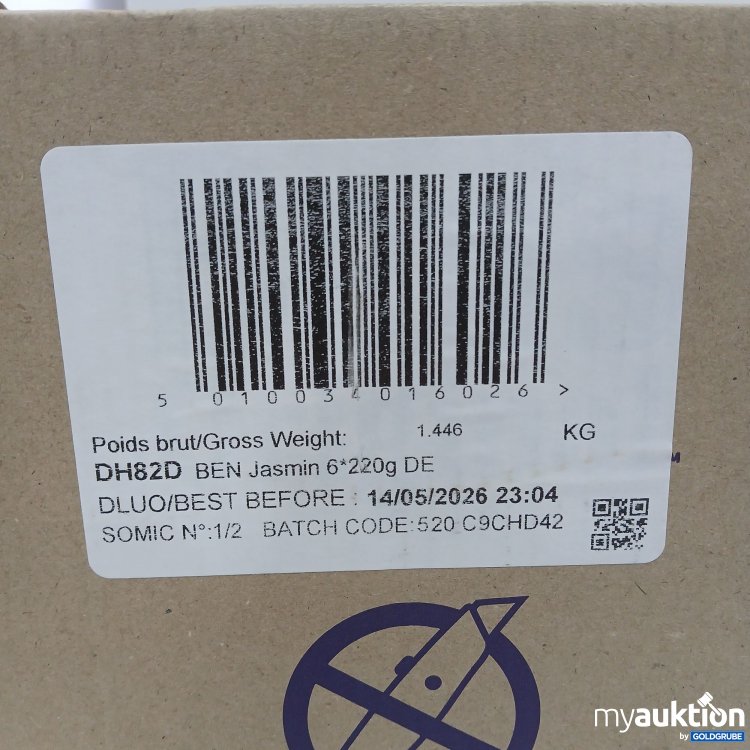Artikel Nr. 967724: Ben's Original Jasmin Reis 6x220g 