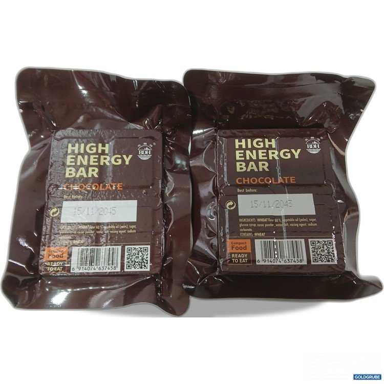 Artikel Nr. 970724: BDH High-Energy Emergency Ration Bars Chocolate 2×120g