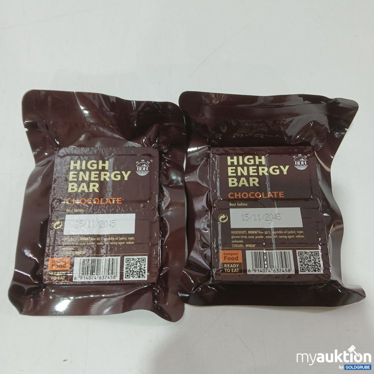 Artikel Nr. 970724: BDH High-Energy Emergency Ration Bars Chocolate 2×120g