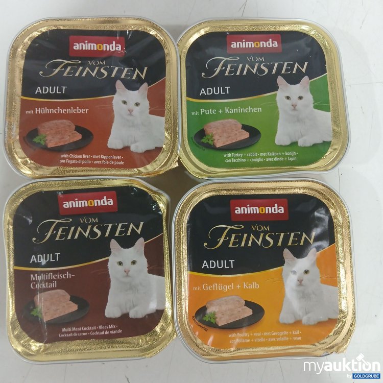 Artikel Nr. 987724: Animonda Katzenfutter vom Feinsten div. Sorten 100g 31Stk