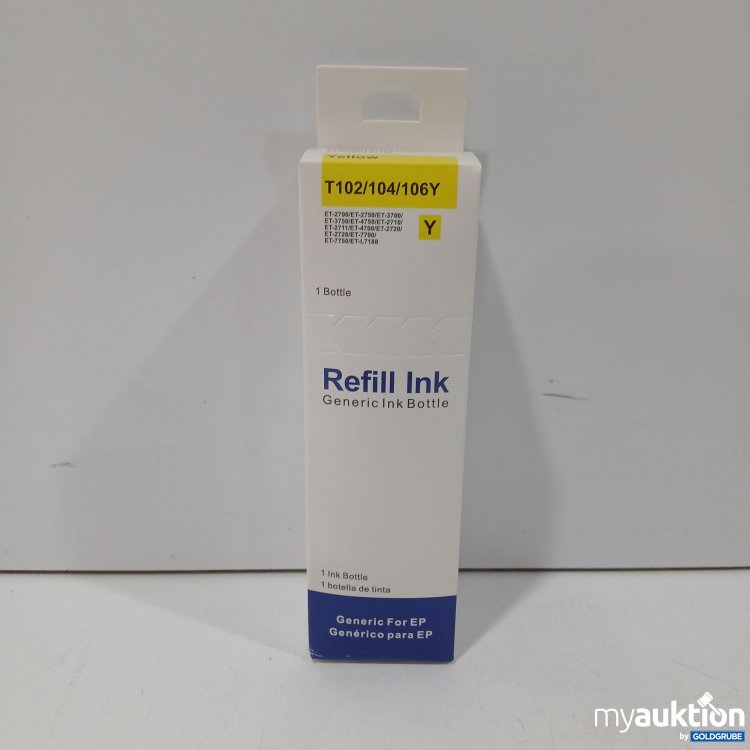 Artikel Nr. 443725: Generic Tinten Flasche 70ml, Gelb, Art.No. C13T03R440