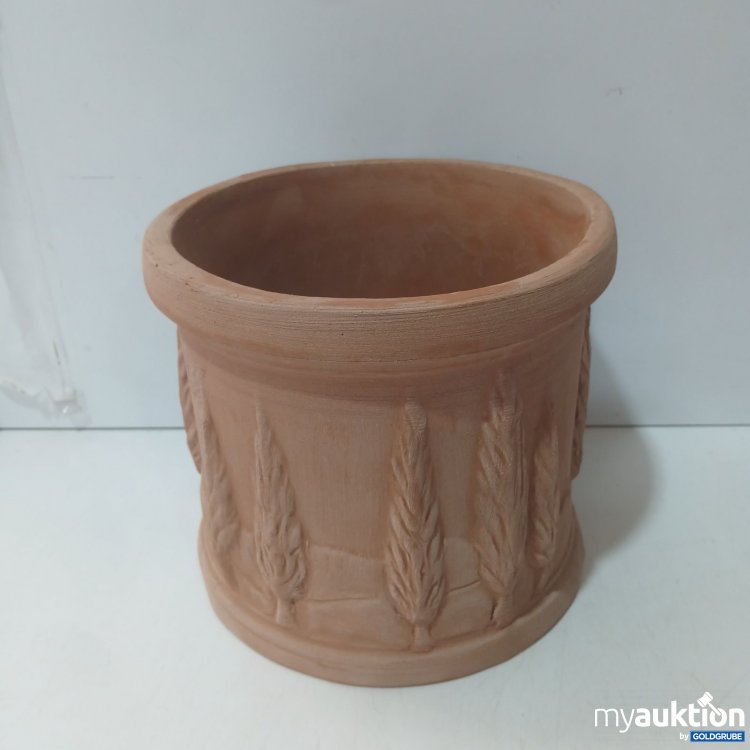 Artikel Nr. 471725 Artikel Nr. 471725: Antico Mestiere Blumentopf aus Ton mit Baumrelief