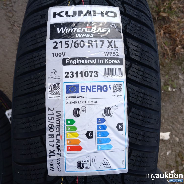 Artikel Nr. 520725 Artikel Nr. 520725: Kumho Wintercraft WP52, 215/60 R17 XL 100V Extra Load