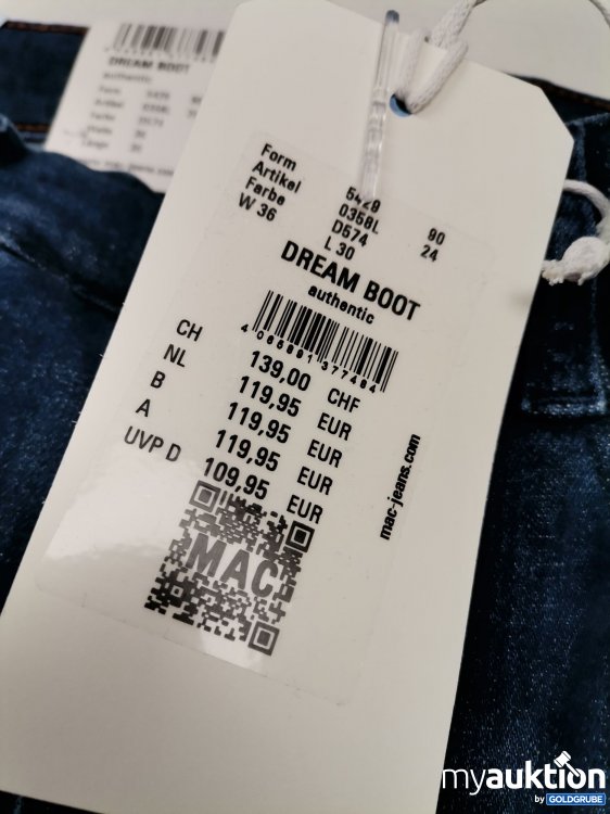 Artikel Nr. 670725 Artikel Nr. 670725: Mac dream Boot Jeans