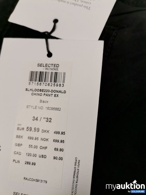 Artikel Nr. 838725 Artikel Nr. 838725: Selected homme Hose loose