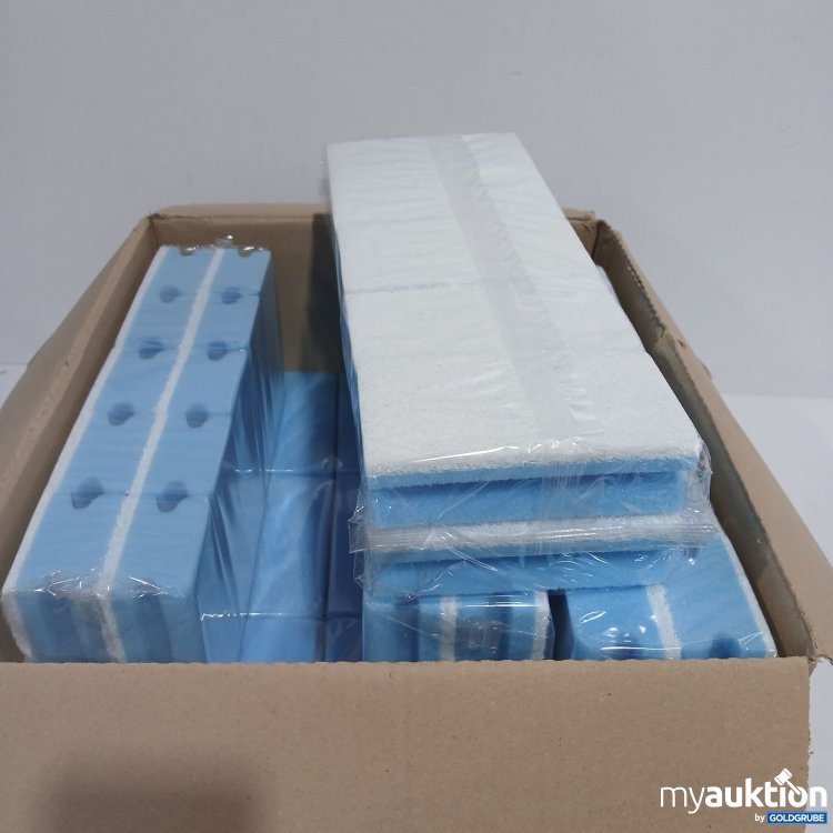 Artikel Nr. 865725: Padschwamm ca. 135x70x45mm blau/weiß 10x10Stk 