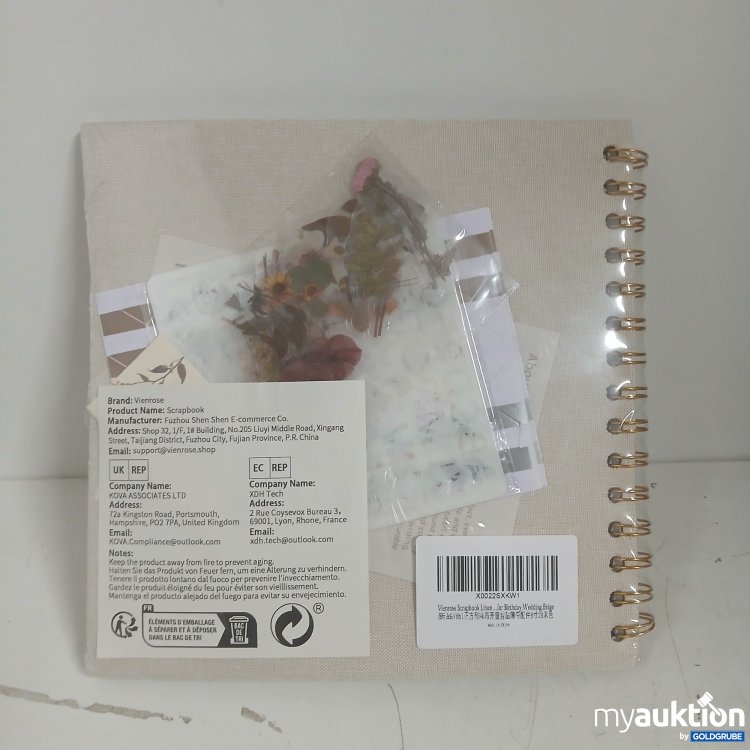 Artikel Nr. 877725 Artikel Nr. 877725: Vienrose Scrapbook