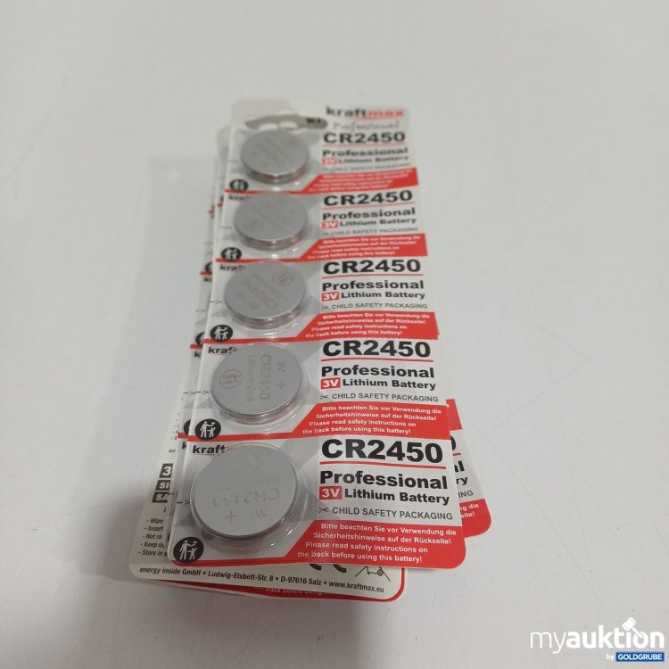 Artikel Nr. 884725: Kraftmax, CR2450, 40Stk.