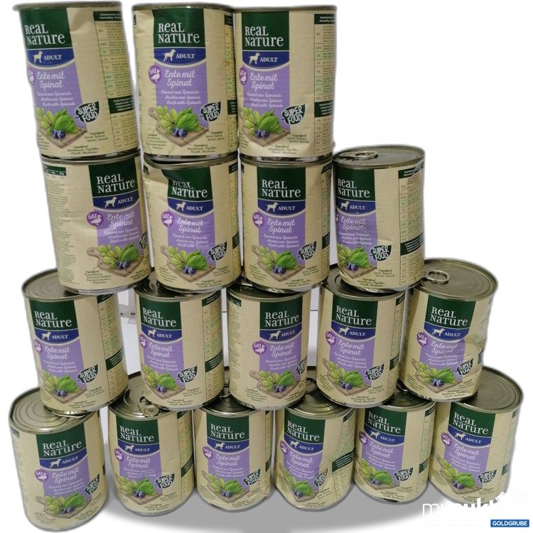 Artikel Nr. 889725: Real Nature Adult Ente mit Spinat 18x400g