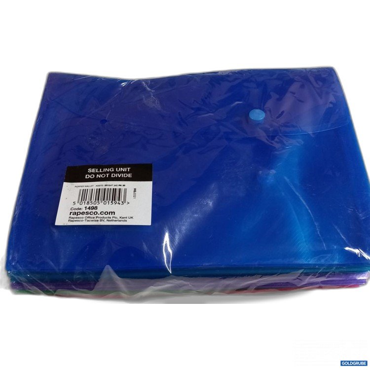 Artikel Nr. 920725: Rapesco Assorted Bright A4 Plastic Folders