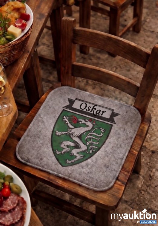 Artikel Nr. 926725: Sitzkissen Quadratisch personalisiert 