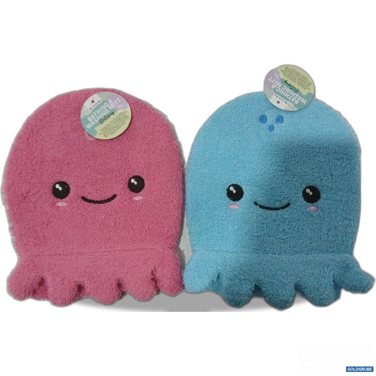 Artikel Nr. 929725: Bathing & Washing Mitt Octopus 2Stk