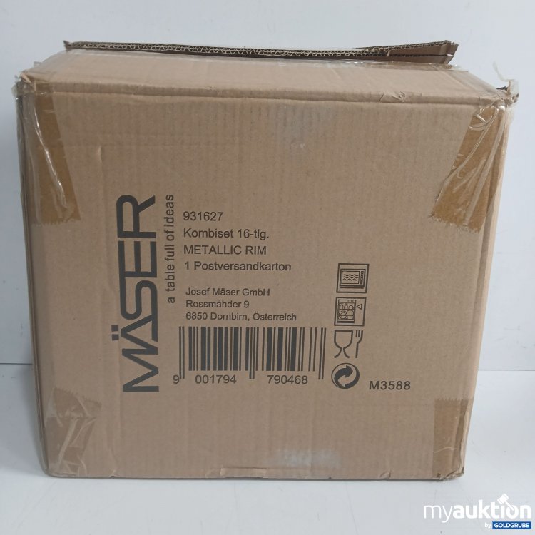 Artikel Nr. 969725: Mäser Kombiset 16tlg. Metallic Rim 931627 