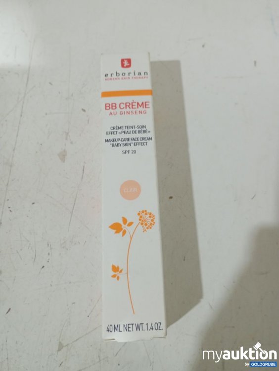 Artikel Nr. 980725: Erborian BB Crème au Ginseng Clair 40 ml