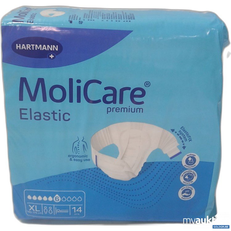 Artikel Nr. 984725: Hartmann MoliCare Premium Elastic Windeln Stärke 6 Gr XL 14Stk