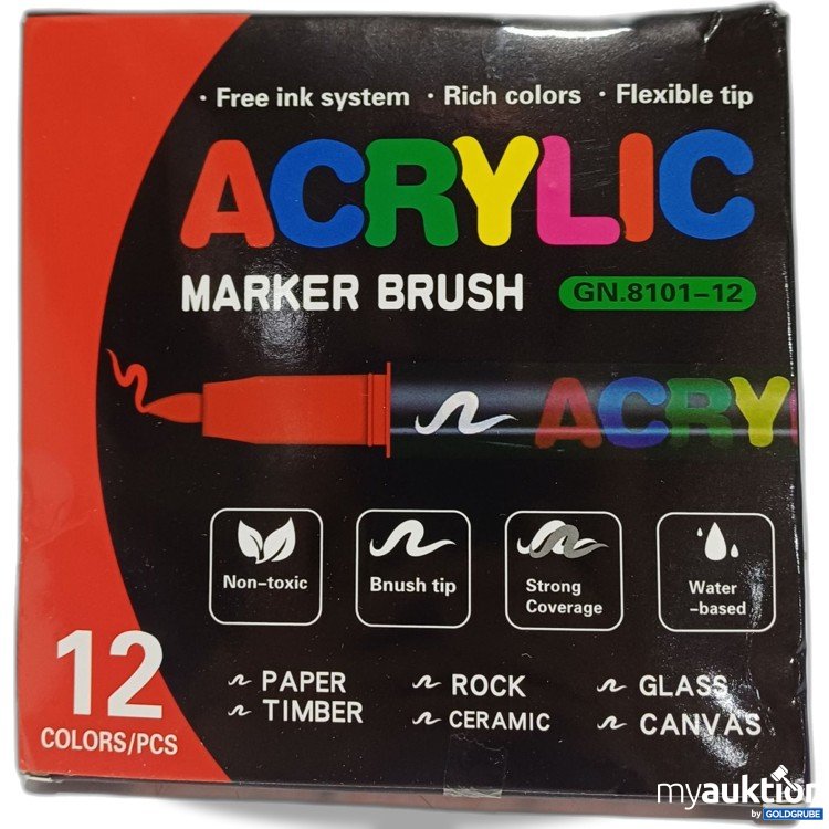 Artikel Nr. 989725 Artikel Nr. 989725: Acrylic Marker Brush