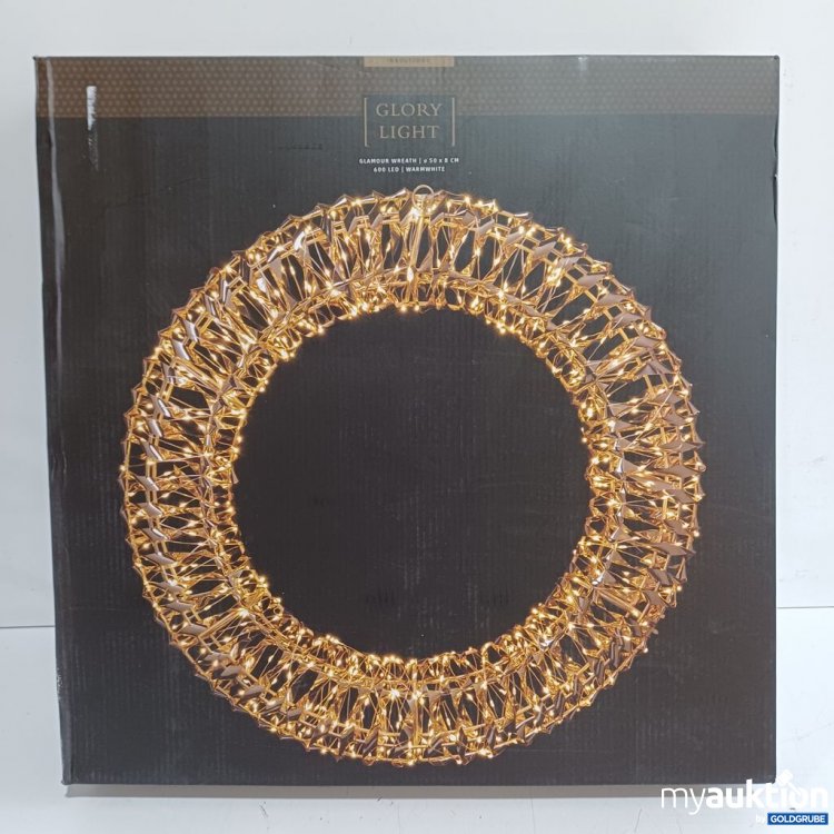 Artikel Nr. 446726: GLORY LIGHT Glamour Wreath 50x8cm