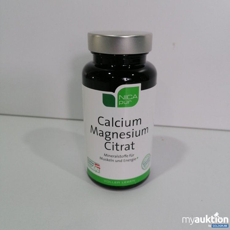 Artikel Nr. 515726 Artikel Nr. 515726: Nuca Pur Calcium Magnesium Citrat 60 kapseln
