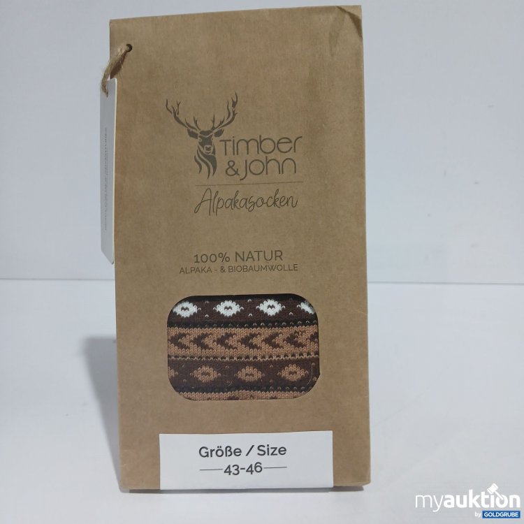 Artikel Nr. 820726: Timber & John Alpakasocken