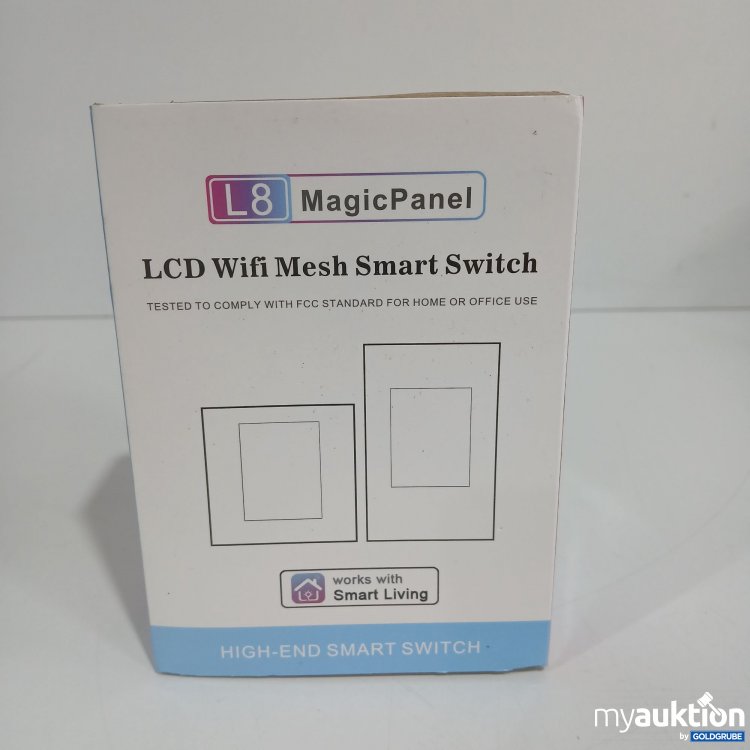 Artikel Nr. 827726: L8 Magic Panel LCD WiFi Mesh Smart Switch 