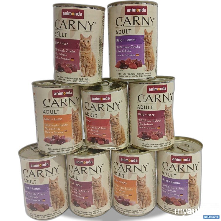 Artikel Nr. 893726 Artikel Nr. 893726: Animonda Carny Adult Katzenfutter diverse Sorten 9x400g