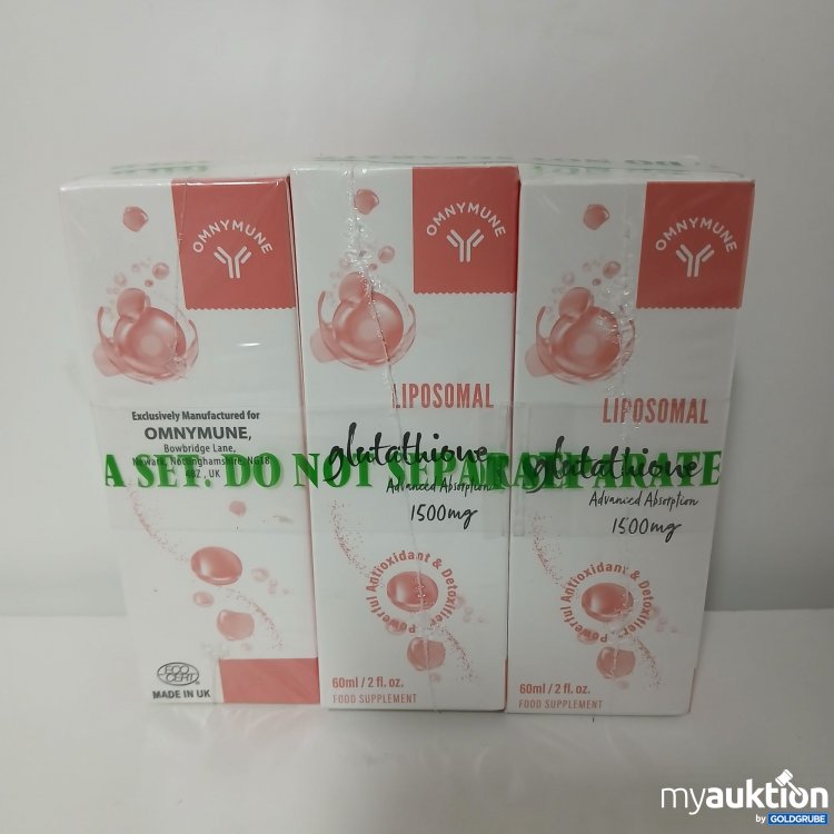 Artikel Nr. 897726: Liposomal Glutathione 1500mg  3x60ml