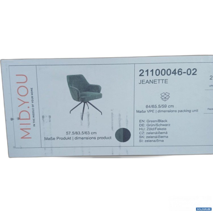 Artikel Nr. 958726: MidYou Stuhl Jeanette ca 57,5×83,5×63cm Art.No. 21100046-02